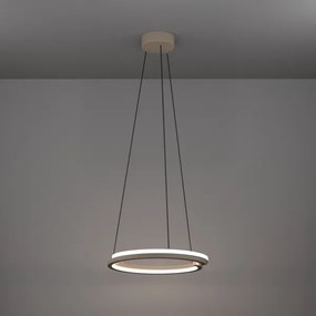 Eglo 901824 - Pendul LED dimabil MEZZOMONTE, 2xLED/20W/230V, bej + telecomandă