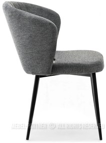 Scaun Zane (grafit + negru). 1111309