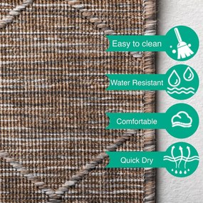 Covor de exterior bej 120x170 cm Zagora – Ayyildiz Carpets