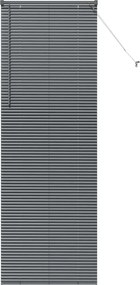 vidaXL Jaluzele venetiene Manual Gri închis 220 x 70 cm Aluminiu