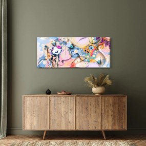 Tablou - Abstracție de basm (120x50 cm)
