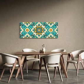 Tablou - Model turcoaz (120x50 cm)