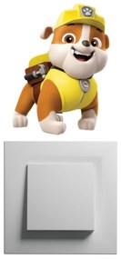 PIPPER. Autocolante pentru întrerupător „PAW Patrol - Rubble”