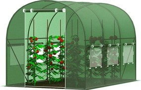 Politunel de grădină de înaltă calitate 2,5 x 5 m