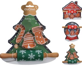 Set de copt La Cucina din 4 piese căsuțe