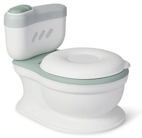 Olita de tip WC, muzicala, alb si mint