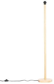 Lampă de podea rustică din lemn fără abajur - Mels