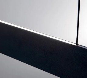 Lustra LED suspendata moderna Up &amp; Down GIDEON negru
