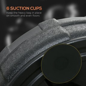 SPORTNOW Minge de Box de Podea Bază Umplută Înălțime Reglabilă 145-180 cm | Aosom Romania