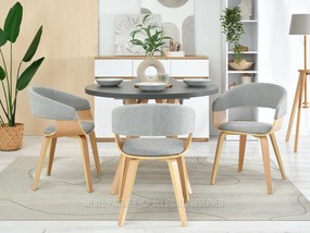 Scaun Renzo (gri + stejar). Promo -27%. 1111262