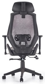 Scaun de birou Hasel, negru/gri