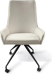 Scaun cu roti design elegant Diane