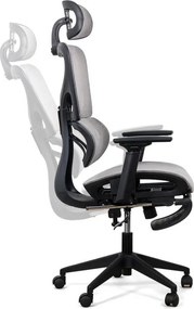 Scaun Ergonomic Multifunctional Cu Suport Lombar SYYT 9508 gri