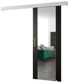 Uși culisante 80 cm Slavdro 2 (negru mat + alb mat). 1108815