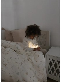 Lenjerie de pat pentru copii, fildeș din bumbac organic pentru pătuț 100x140 cm Dreamland – Cam Cam Copenhagen