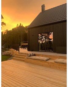 Fotoliu extensibil adecvat pentru exterior Karup Design Design OUT™ Buckle Up Beige, bej