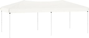 vidaXL Cort pliabil pentru petreceri, alb, 3x6 m