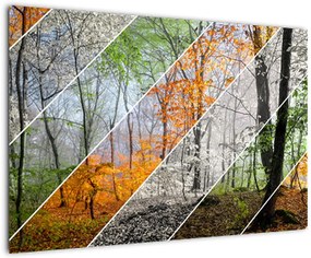 Tablou - Schimbarea anotimpurilor (90x60 cm)