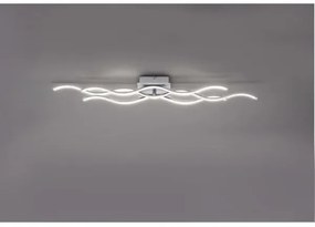 Lustră LED aplicată WAWE LED/28W/230V crom mat Leuchten Direkt 15166-55