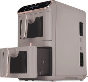 Friteuză cu aer cald dublă Taupe Berlinger Haus BH 9804