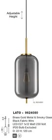Lustra/Pendul design modern LATO D-22cm