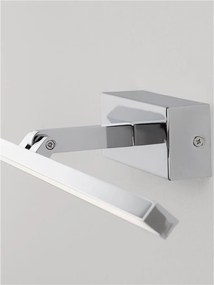 Aplica de perete LED baie IP44 MAREL crom