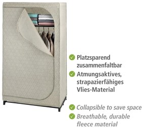 Șifonier bej din material textil 90x160 cm Balance – Wenko