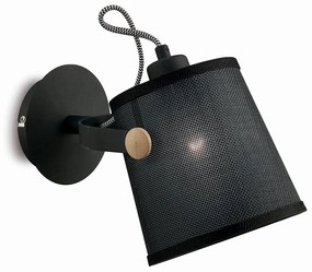 Aplica de perete design modern NORDICA neagra