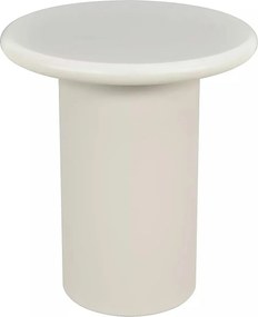 Măsuță cafea TIP, bej mat/bej, metal/MDF, 45x45x40 cm