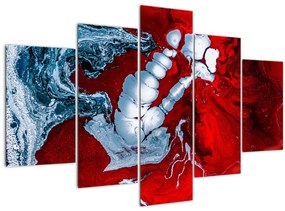 Tablou cu pete abstarcte (150x105 cm)