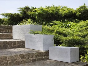 Ghiveci MIMA 37x80x38 cm (MGO) (alb). 1018883
