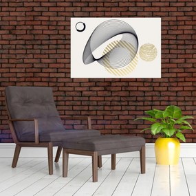 Tablou - Forme geometrice N⁰3 (90x60 cm)