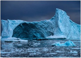 Tablou - Peștera de gheață (70x50 cm)
