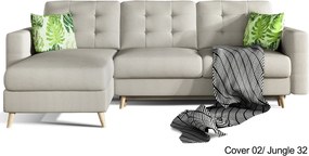 Colțar lemn masiv Extensibil Oslo 250x162cm Ladă Depozitare Personalizabil - Sawana 14, Universal