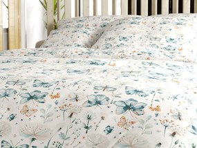 Lenjerie de pat din bumbac ELIVINE alba Dimensiune lenjerie de pat: 70 x 90 cm | 140 x 200 cm