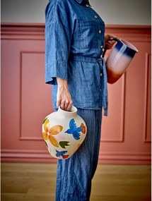 Vază din gresie pictată manual (înălțime 27 cm) Maricala – Bloomingville