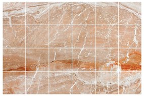 Autocolante pentru gresie 24 buc. 15x15 cm Marble Tiles Torino – Ambiance