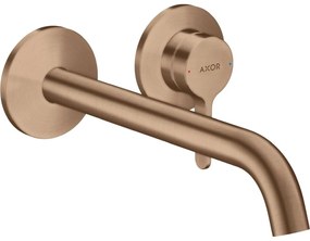 Baterie lavoar incastrata red gold periat Hansgrohe Axor One Red gold periat