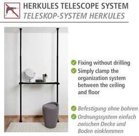 Organizator pentru șifonier din metal Herkules – Wenko