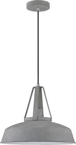 Lustră LED pe cablu RYAN 1xE27/60W/230V gri