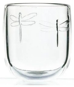 Cupă din sticlă La Rochère Libellules, 280 ml