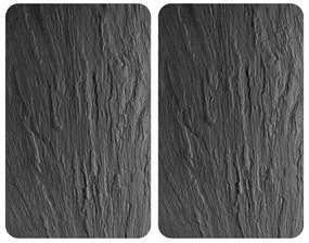 Set de 2 plăci de protecție din sticlă pentru aragaz Wenko XL State, 40 x 52 cm