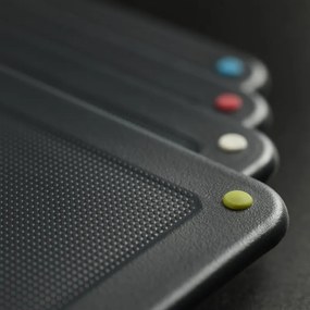 Set 4 tocatoare alimente Joseph Joseph 60171 Folio, Suport depozitare, Negru