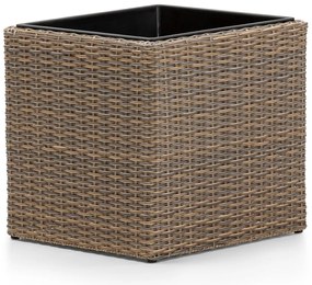 Set ghivece de grădină Bonami Essentials Natural, gri