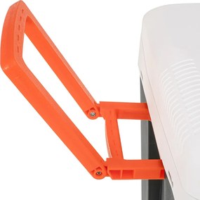 Lada frigorifica Adler AD 8090, 40 l, 58 W, 12/220/240V, Clasa climatica N, Izolatie C5H10, Gri