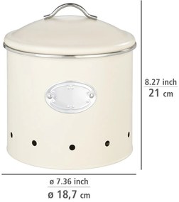Recipient din metal pentru alimente/pentru cartofi Nero – Wenko