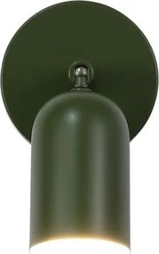 Searchlight 23350GR - aplică de perete LED CONE, reîncărcabilă și reglabilă, 1,5W/5V, verde