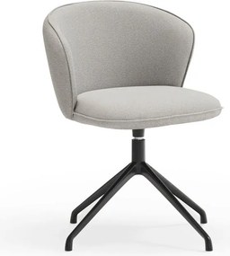 Set de scaune de sufragerie gri deschis 2 buc. tapițat Add – Teulat