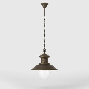 Lustra stil nautic din alama si sticla Al Mare