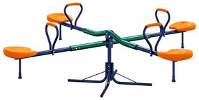 Balansoar rotativ la 360 de grade cu 4 locuri, otel